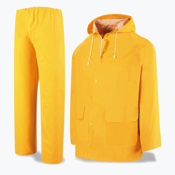 Traje Impermeable De  Pvc