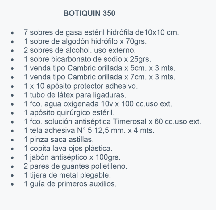 Botiquin Metalico Cod. 350 - Imagen 3