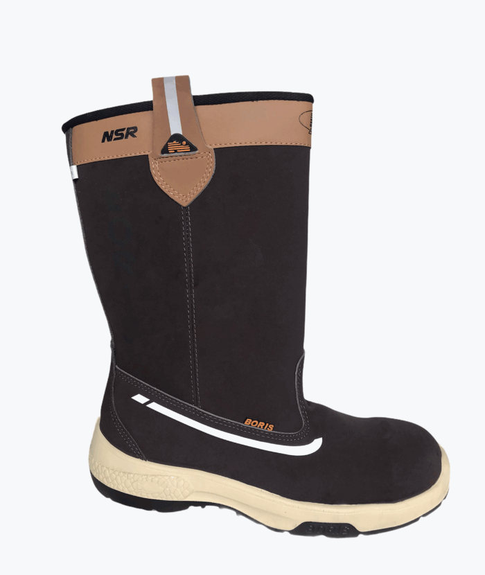 Bota Petrolera Boris 2132Nsr Hidro Repelente Antiflama Ultra Liviana